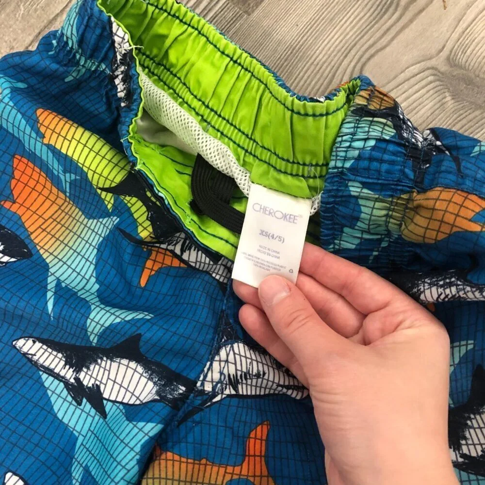 The Children's Place, Nike, Cherokee‎ Swim Trunks Bundle Boy's Size 4/5 XS